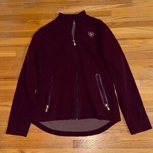 Ariat Women's Deep Burgundy softshell Jacket
